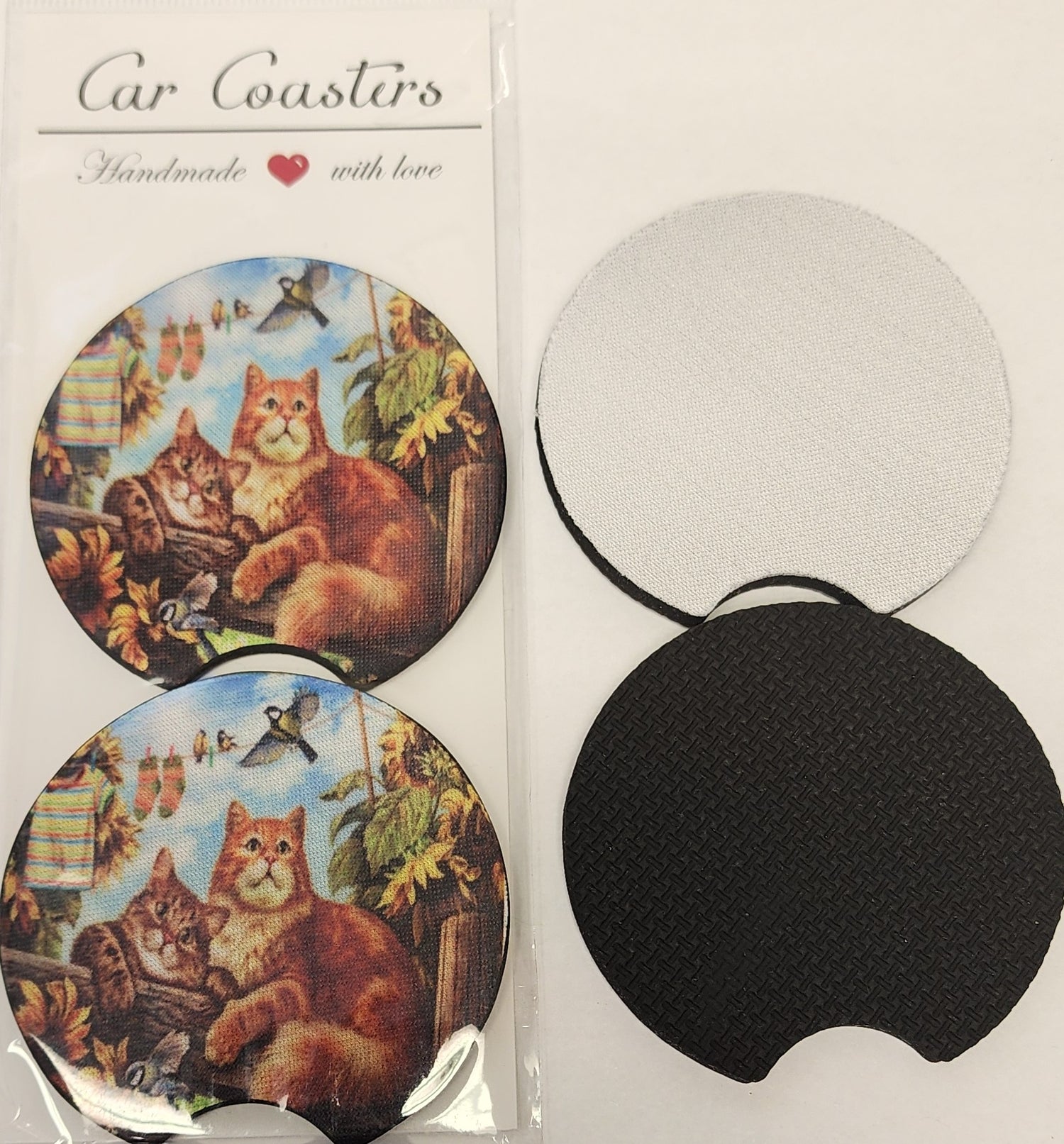 Neoprene Car Coasters