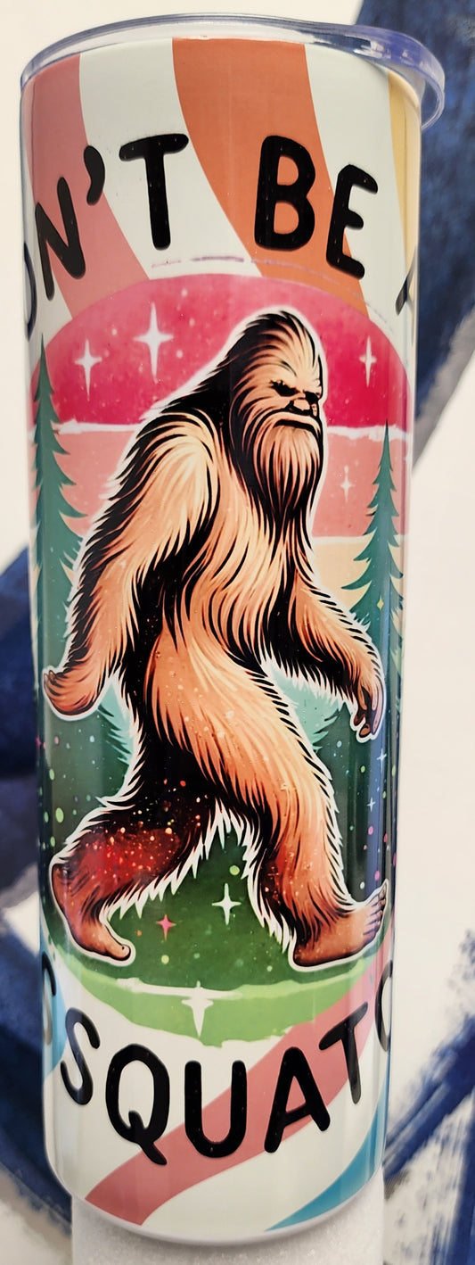 Funny Bigfoot 20 OZ Stainless Steel Tumbler