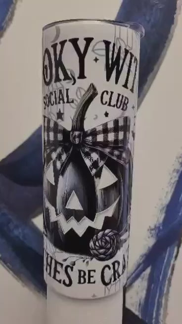 Spooky Witch 20 OZ Stainless Steel Tumbler