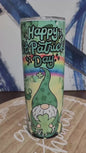 St. Patrick's Day Gnome 20 oz Stainless Steel Tumbler